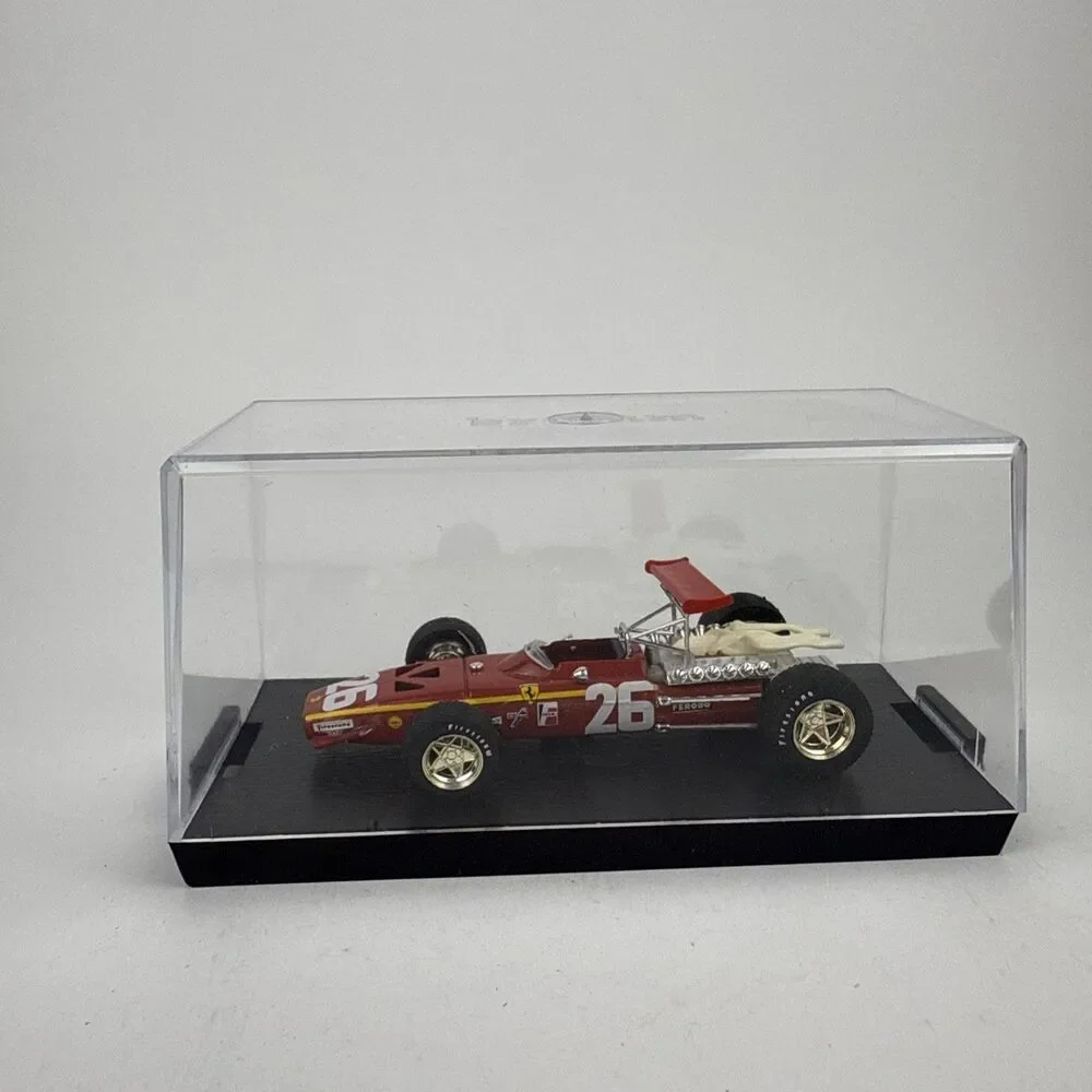 Brumm Models 1:43 Scale R171 - 1968 Ferrari 312F1 HP400 Red #26